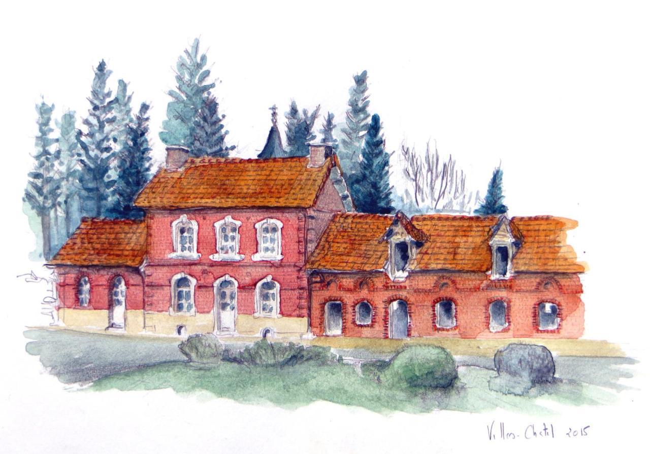 Florimont - Vaste gîte à la ferme Villers-Châtel Esterno foto
